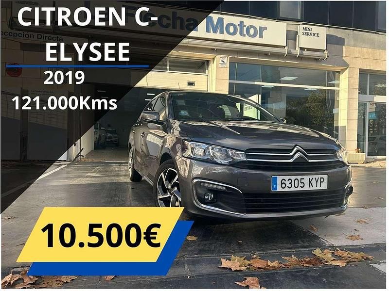 Usado Citroën C-Elysee I Shine 102 CV (75 kW) 2019 Gris / plata Berlina