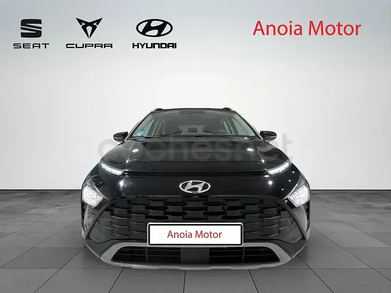 Usado Hyundai Bayon 100 CV (73 kW) 2021 Negro SUV