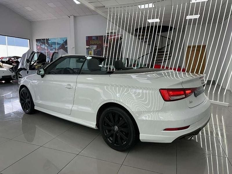 Usado Audi A3 Cabriolet S-Line 116 CV (85 kW) 2017 Blanco Descapotable