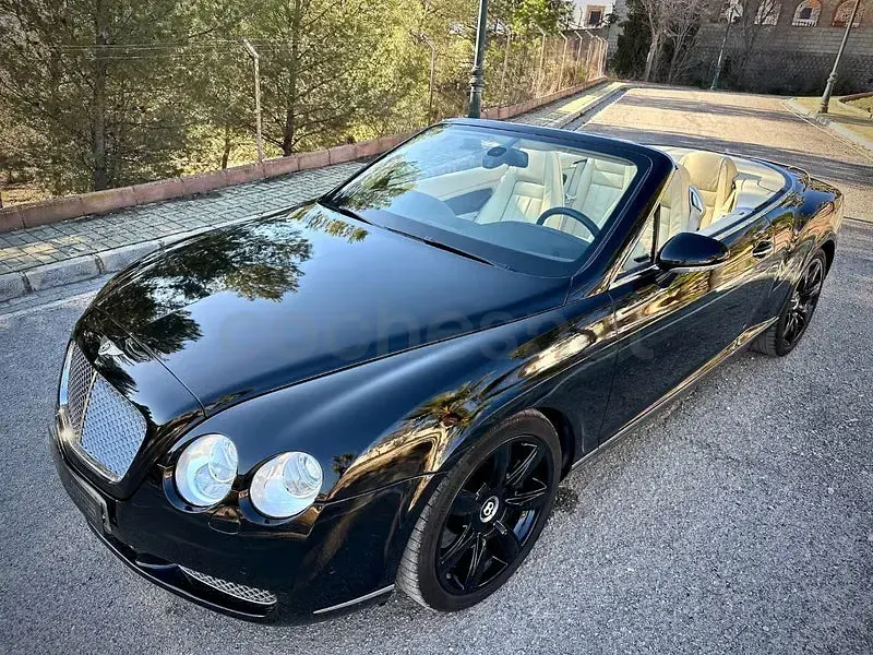 Usado Bentley Continental GT Convertible 560 CV (411 kW) 2007 Negro Descapotable