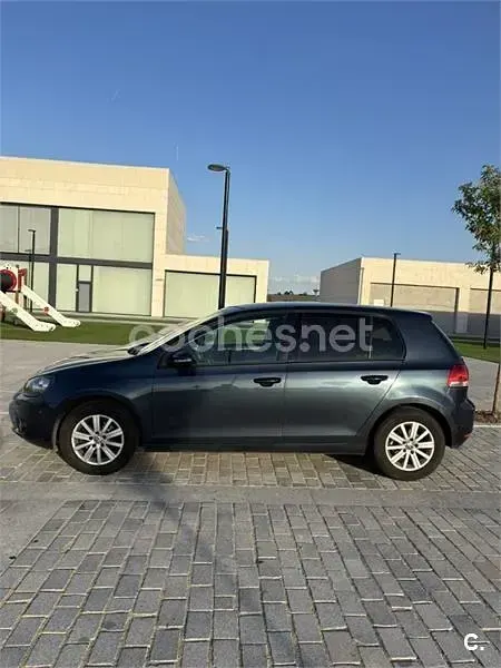 Usado VW Golf VI Advance 105 CV (77 kW) 2010 Azul Utilitario