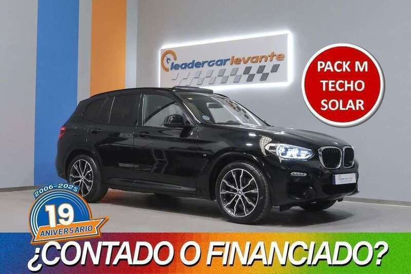 Negro Usado 2018 BMW X3 M Sport SUV | 28.900 € - Imagen 1/4