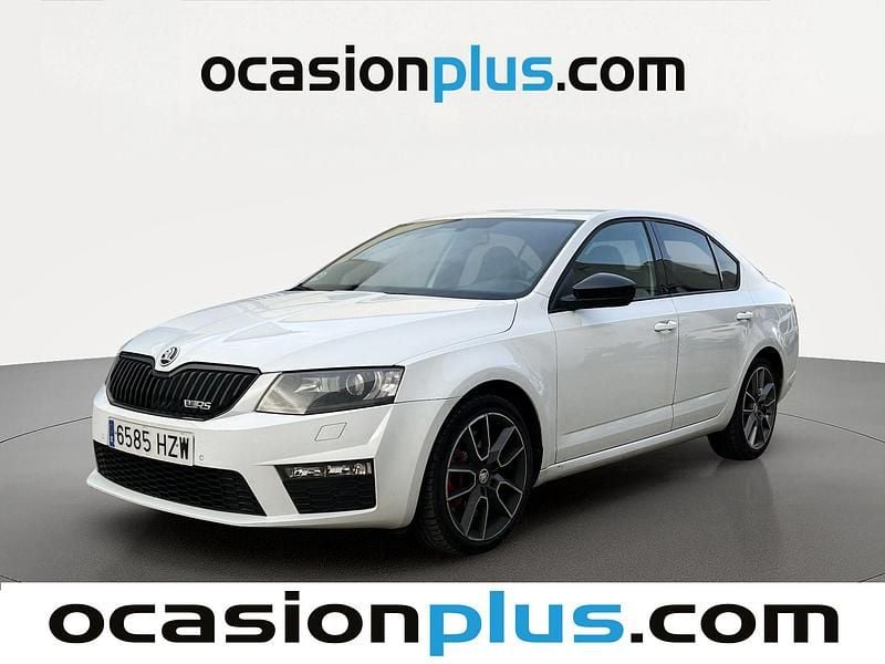 Blanco Usado 2014 Skoda Octavia RS Berlina | 14.990 € (Precio justo) - Imagen 1/4