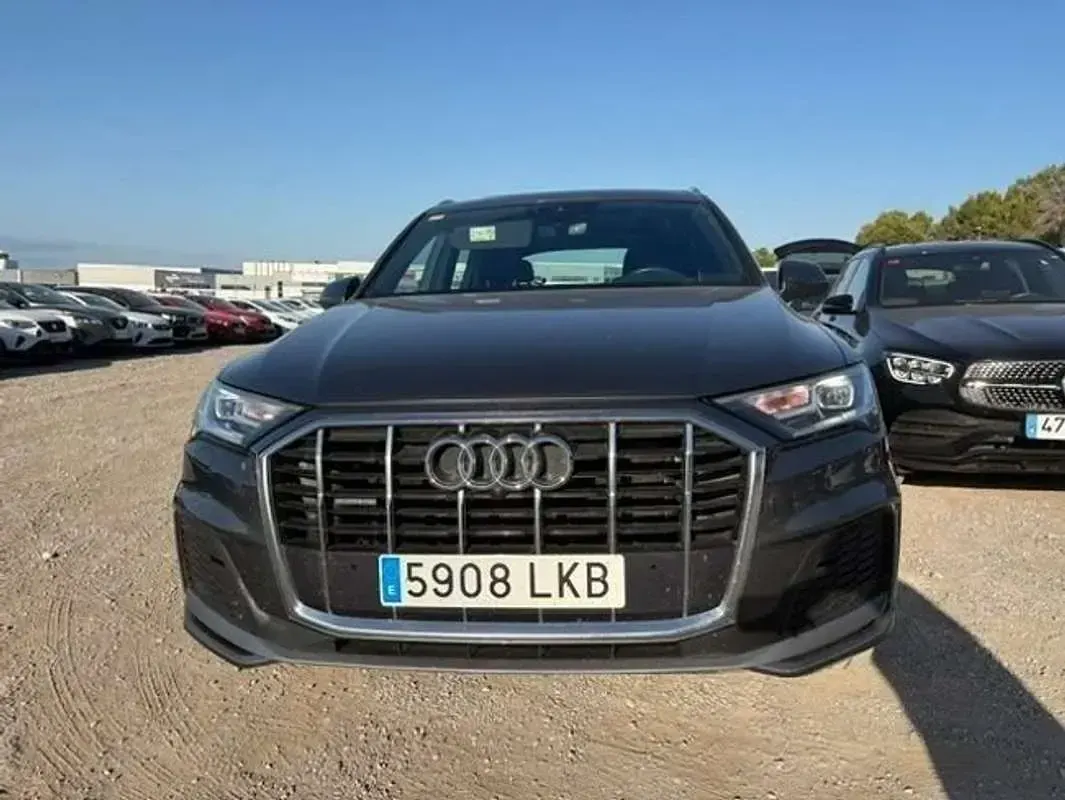 Usado Audi Q7 S-Line 231 CV (169 kW) 2020 Gris SUV