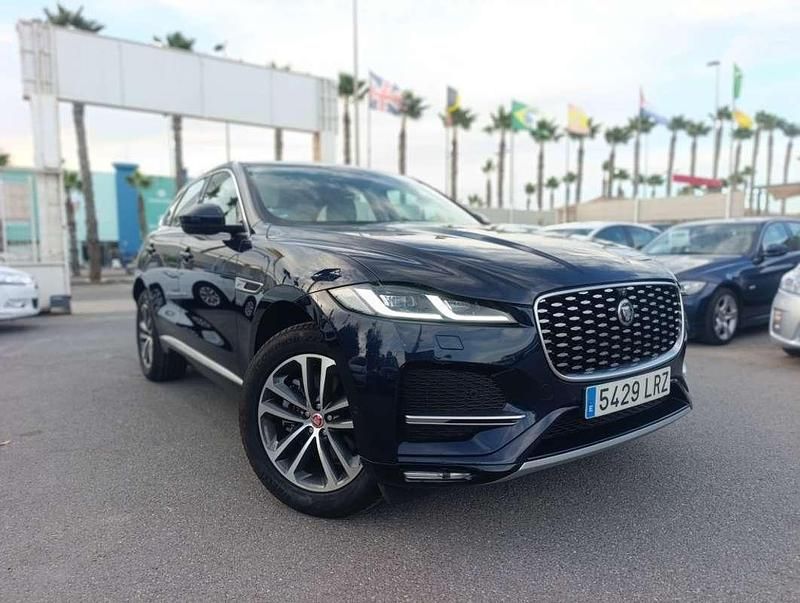 Azul Usado 2021 Jaguar F-Pace SUV | 35.500 € - Imagen 1/4