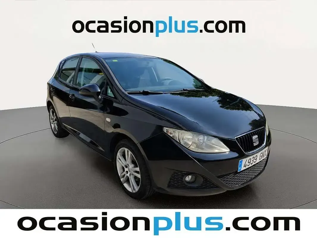Usado Seat Ibiza Sport 86 CV (63 kW) 2009 Negro Utilitario