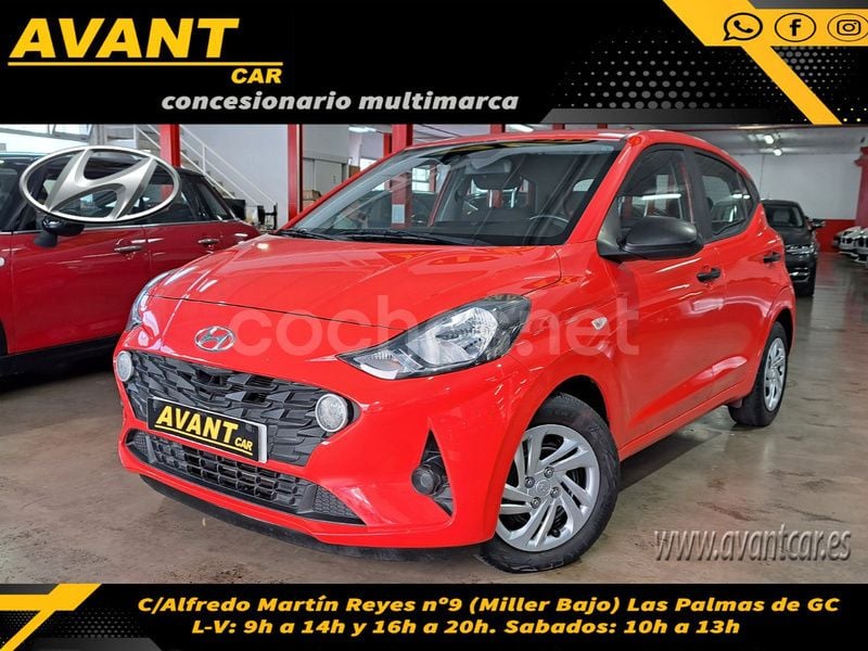 Rojo Usado 2020 Hyundai i10 Utilitario | 8900 € (Buen precio) - Imagen 1/4