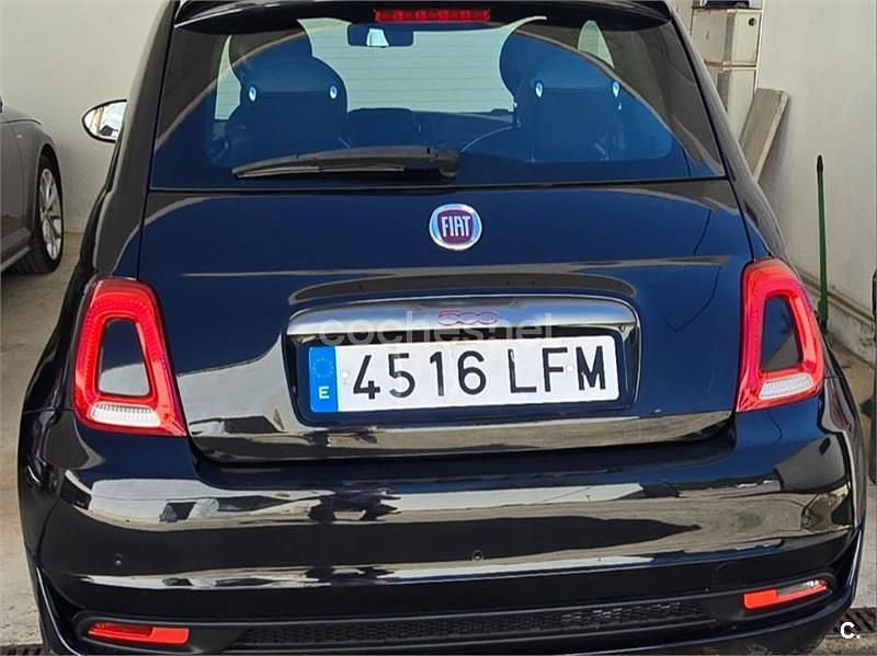 Usado Fiat 500 69 CV (50 kW) 2020 Negro Berlina