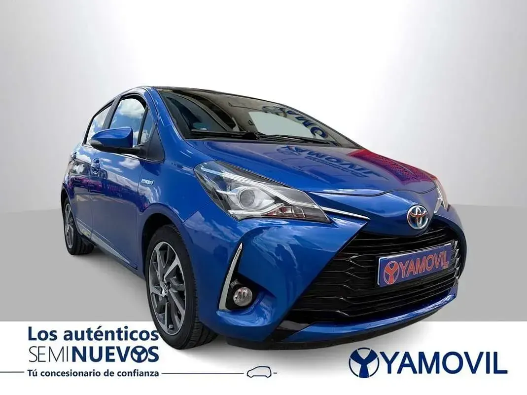 Usado Toyota Yaris Advance 99 CV (72 kW) 2018 Azul Utilitario