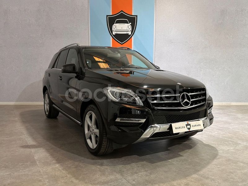 Negro Usado 2015 Mercedes ML250 SUV | 26.990 € (Un poco caro) - Imagen 1/4