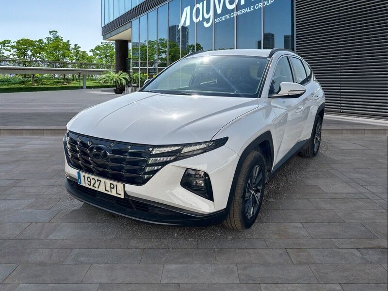 Blanco Usado 2021 Hyundai Tucson SUV | 27.700 € (Precio justo) - Imagen 1/4