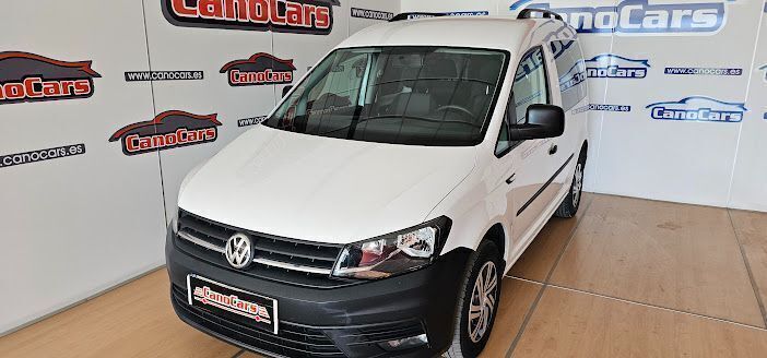 Blanco Usado 2017 VW Caddy Monovolumen | 14.500 € (Caro) - Imagen 1/4
