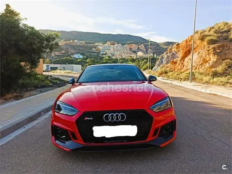 Usado Audi RS5 450 CV (330 kW) 2018 Rojo Coupe
