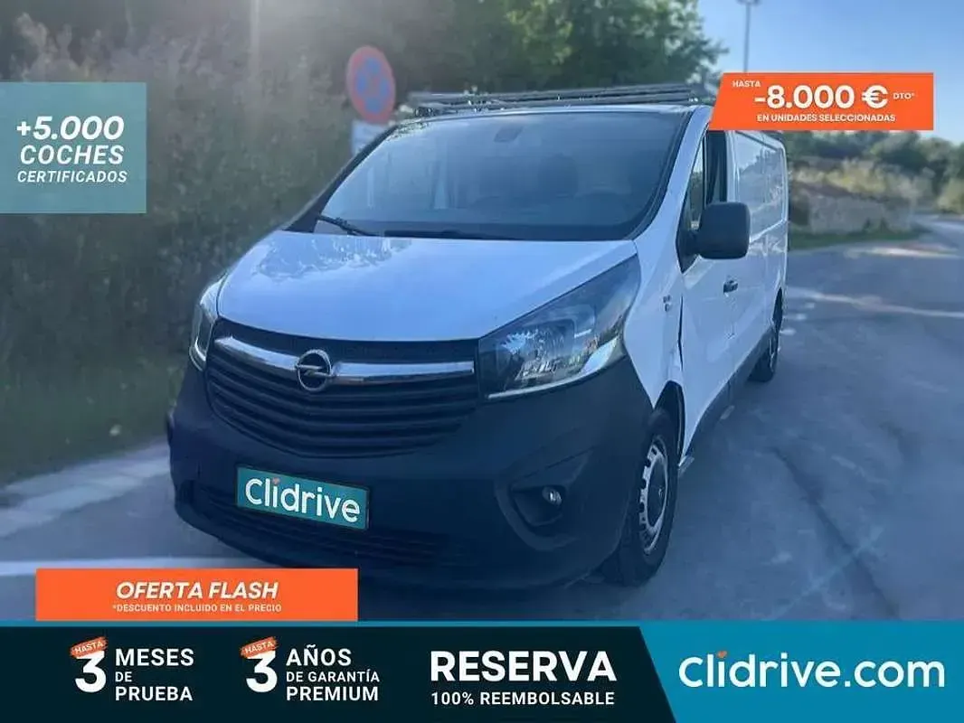 Usado Opel Vivaro Selective 116 CV (85 kW) 2015 Blanco Monovolumen