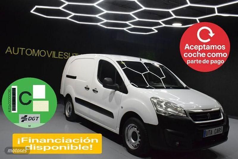 Blanco Usado 2018 Peugeot Partner Monovolumen | 9999 € (Un poco caro) - Imagen 1/4