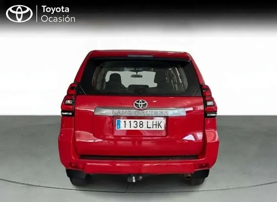 Usado Toyota Land Cruiser 177 CV (130 kW) 2020 Rojo SUV