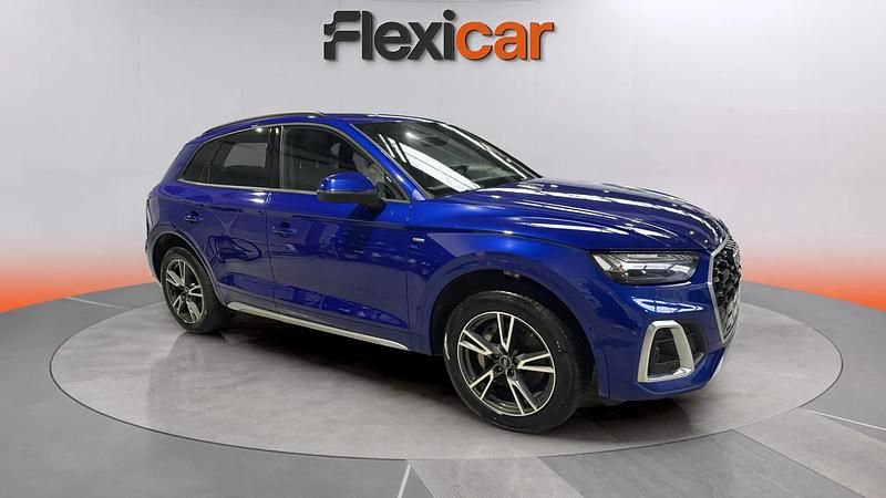 Usado Audi Q5 S-Line 299 CV (219 kW) 2021 Azul SUV