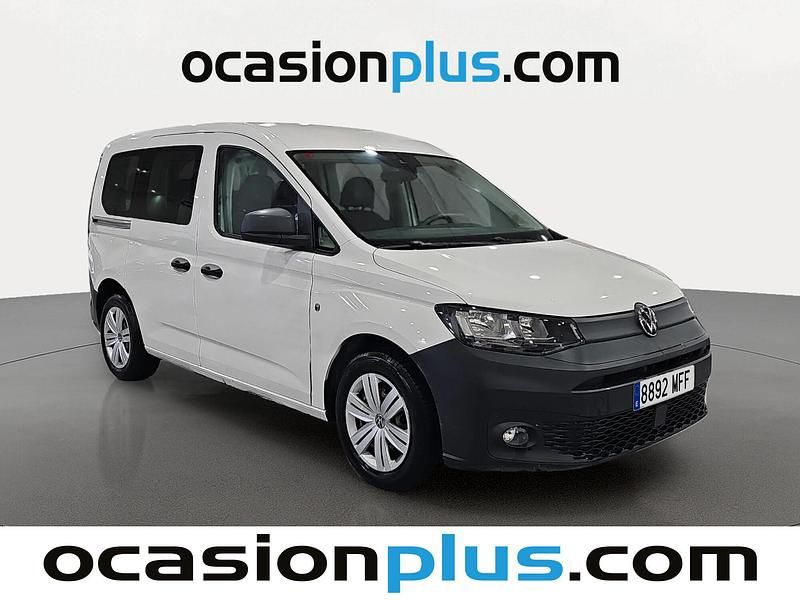Usado VW Caddy 102 CV (75 kW) 2023 Blanco Monovolumen