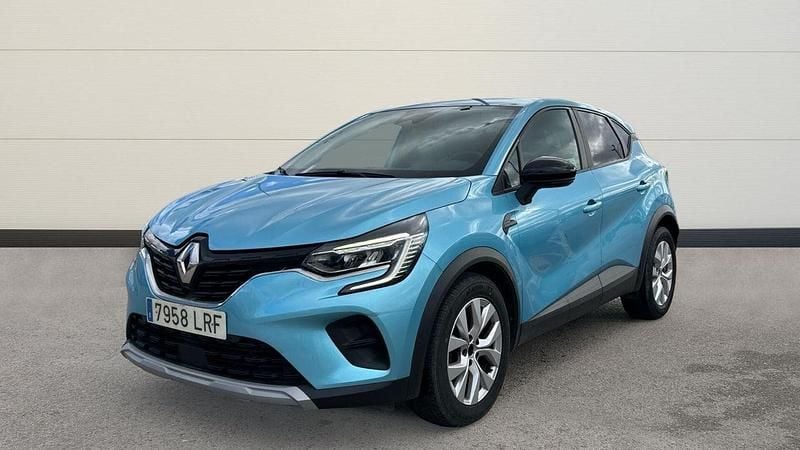 Usado Renault Captur Intens 90 CV (66 kW) 2021 Azul SUV