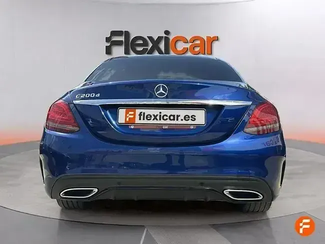 Usado Mercedes C200 160 CV (117 kW) 2020 Azul Berlina
