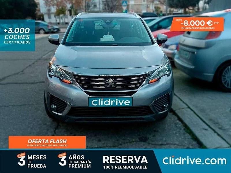 Gris Usado 2017 Peugeot 5008 Active SUV | 14.690 € (Precio justo) - Imagen 1/3