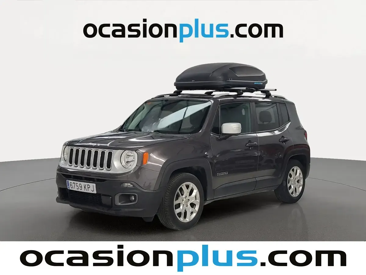 Usado Jeep Renegade Limited 120 CV (88 kW) 2018 Gris SUV