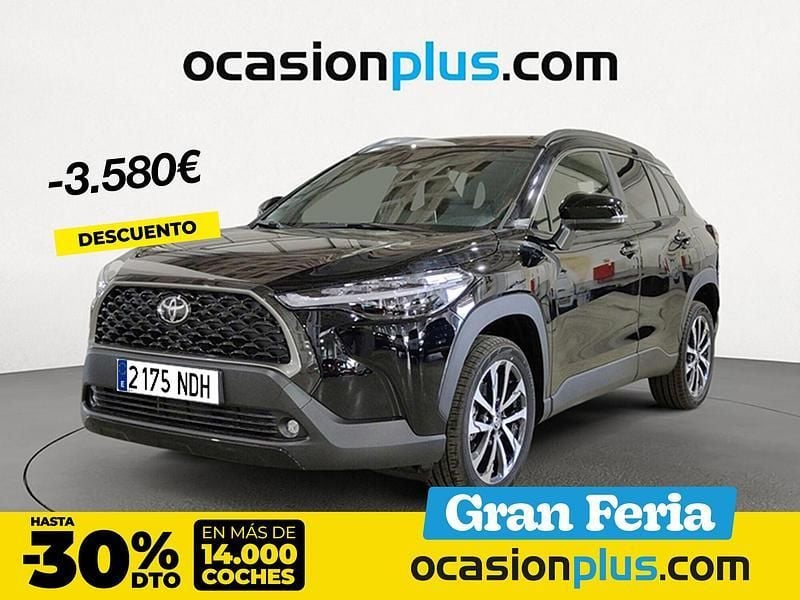 Negro Nuevo 2024 Toyota Corolla Cross Plus SUV | 39.390 € (Precio justo) - Imagen 1/4