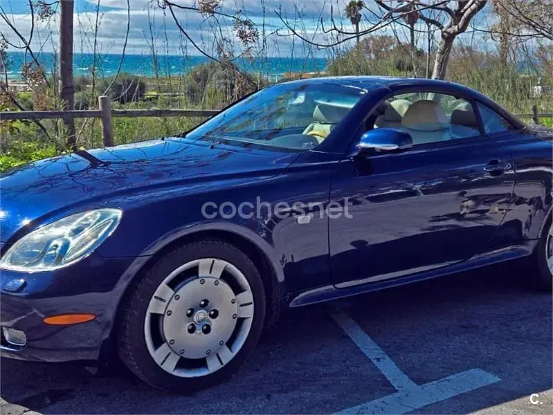 Usado Lexus SC430 286 CV (210 kW) 2002 Azul Descapotable