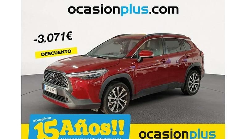Rojo Usado 2024 Toyota Corolla Cross Style SUV | 30.719 € (Super precio) - Imagen 1/4
