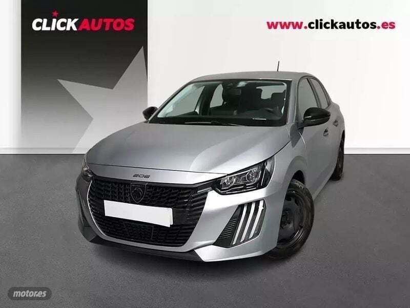 Gris Usado 2024 Peugeot 208 Active Utilitario | 15.800 € (Precio justo) - Imagen 1/4