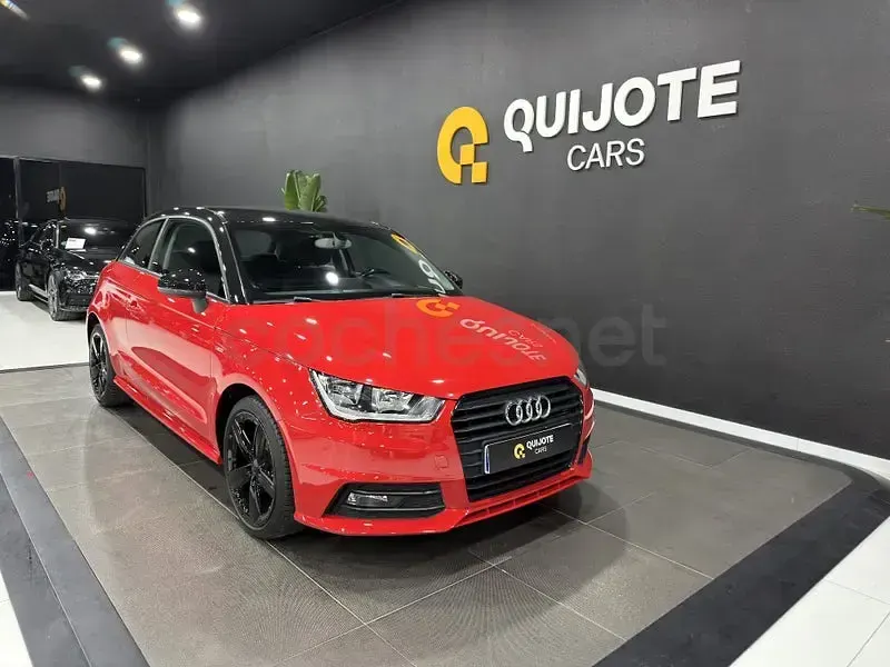 Usado Audi A1 S-Line 95 CV (69 kW) 2017 Rojo Utilitario
