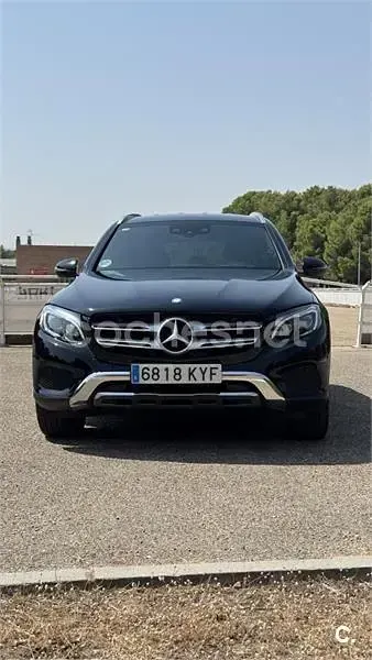 Usado Mercedes GLC220 170 CV (125 kW) 2015 Negro SUV