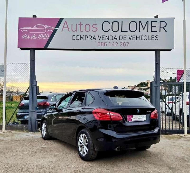 Usado BMW 218 Active Tourer Advantage 150 CV (110 kW) 2015 Negro Monovolumen