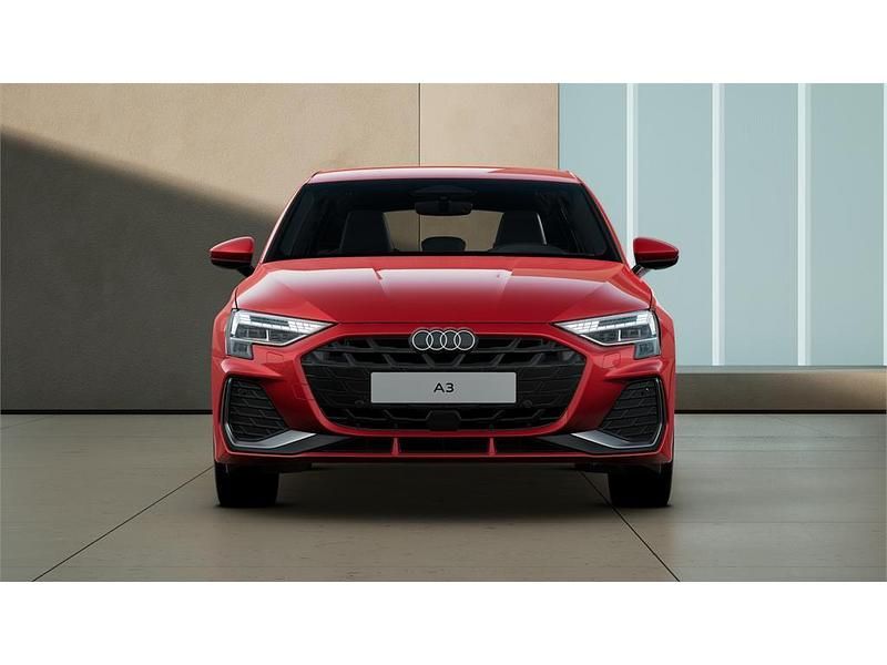 Nuevo Audi A3 S-Line 204 CV (150 kW) 2025 Rojo progresivo Berlina