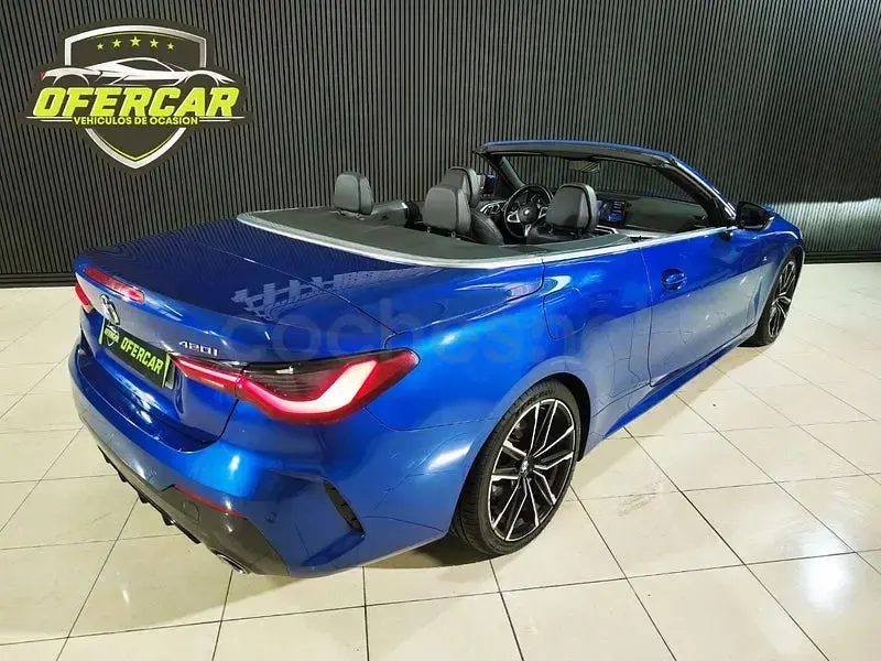 Usado BMW 420 184 CV (135 kW) 2024 Azul Descapotable