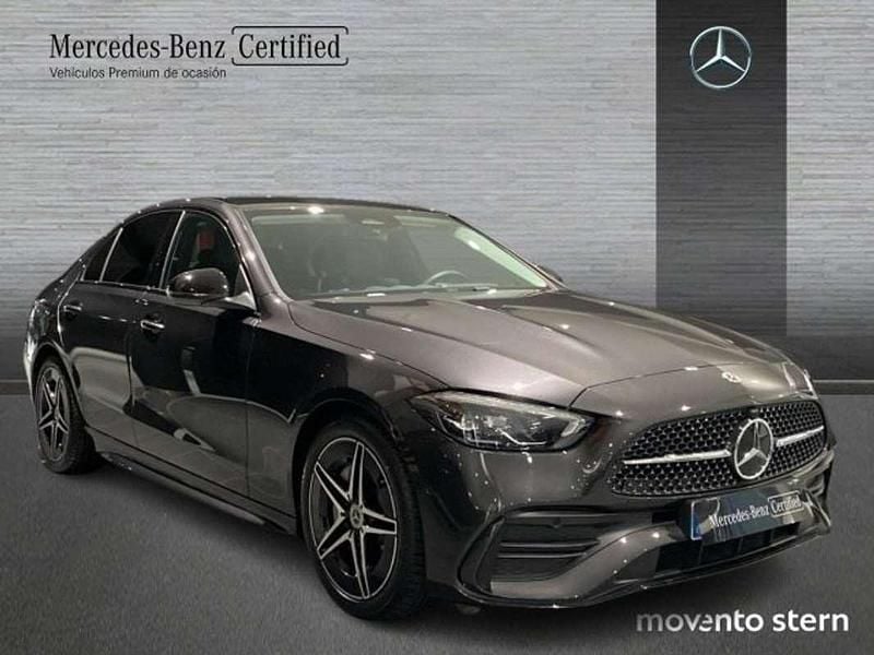 Nuevo Mercedes C200 AMG line 163 CV (119 kW) 2025 Gris grafito Berlina