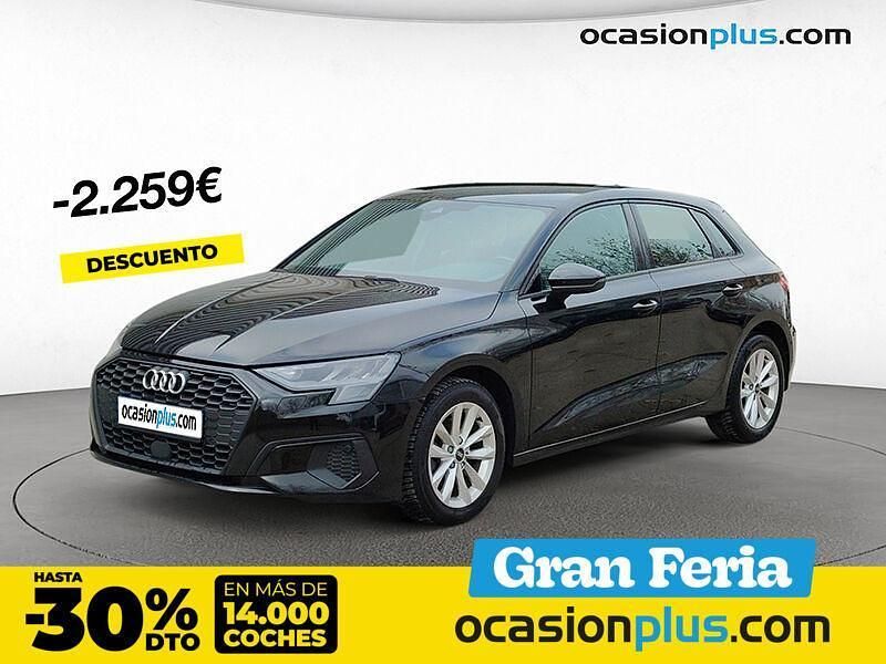 Negro Usado 2023 Audi A3 Advanced Plus | 24.850 € (Precio justo) - Imagen 1/4