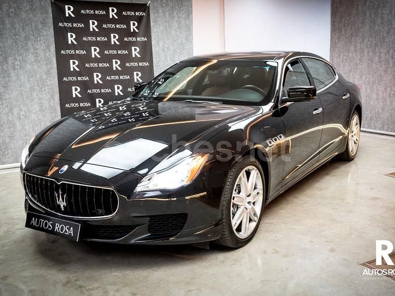 Negro Usado 2016 Maserati Quattroporte Berlina | 29.900 € (Precio justo) - Imagen 1/4