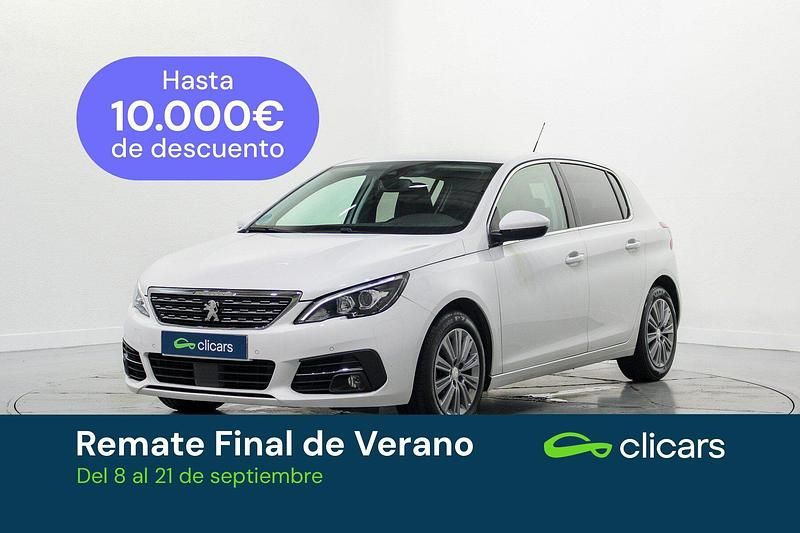 Blanco Usado 2021 Peugeot 308 Allure Berlina | 17.490 € (Un poco caro) - Imagen 1/4