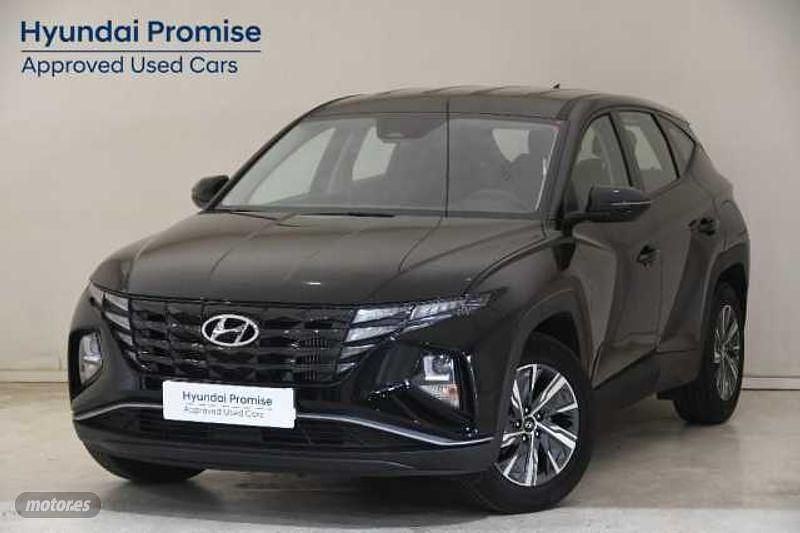 Abyss black Usado 2024 Hyundai Tucson SUV | 24.995 € (Precio justo) - Imagen 1/4