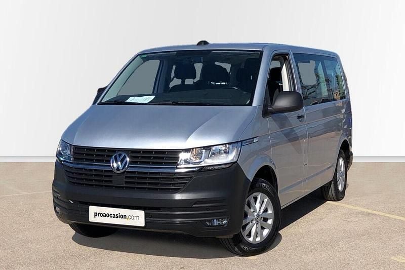 Gris Usado 2021 VW Caravelle Monovolumen | 32.390 € (Precio justo) - Imagen 1/4