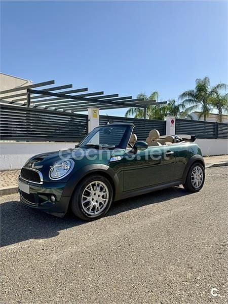 Usado Mini Cooper S Cabriolet 170 CV (125 kW) 2010 Verde Descapotable