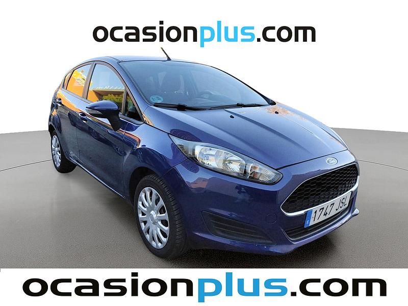 Usado Ford Fiesta Trend 82 CV (60 kW) 2016 Azul Utilitario
