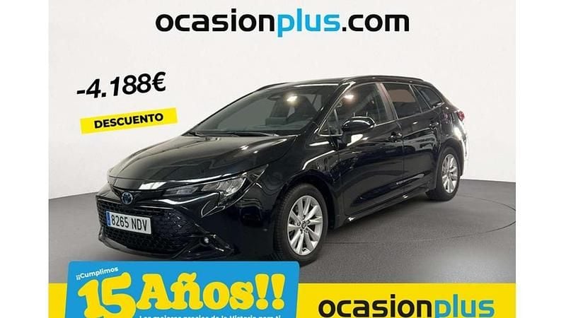 Negro Nuevo 2025 Toyota Corolla Active Familiar | 24.712 € (Precio justo) - Imagen 1/4