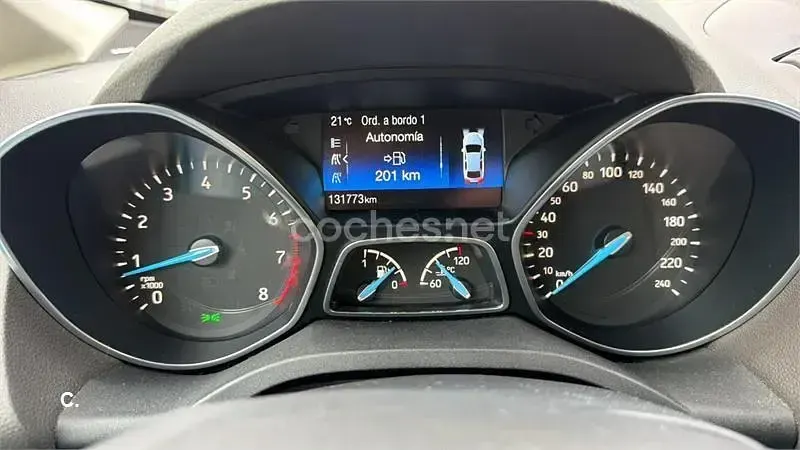 Usado Ford C-MAX Titanium 125 CV (91 kW) 2018 Gris / plata Monovolumen