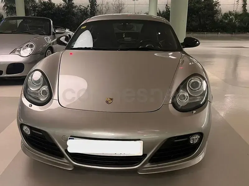 Usado Porsche Cayman 330 CV (242 kW) 2012 Gris / plata Coupe