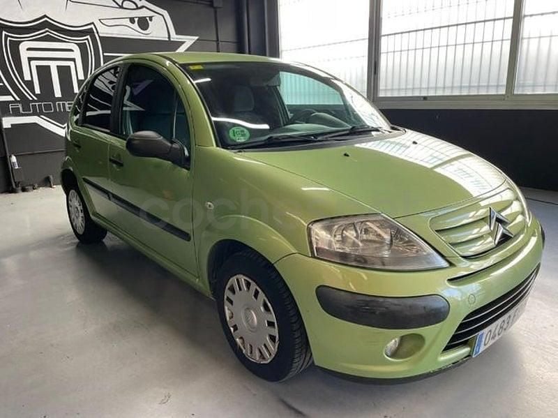 Usado Citroën C3 90 CV (66 kW) 2007 Verde Berlina