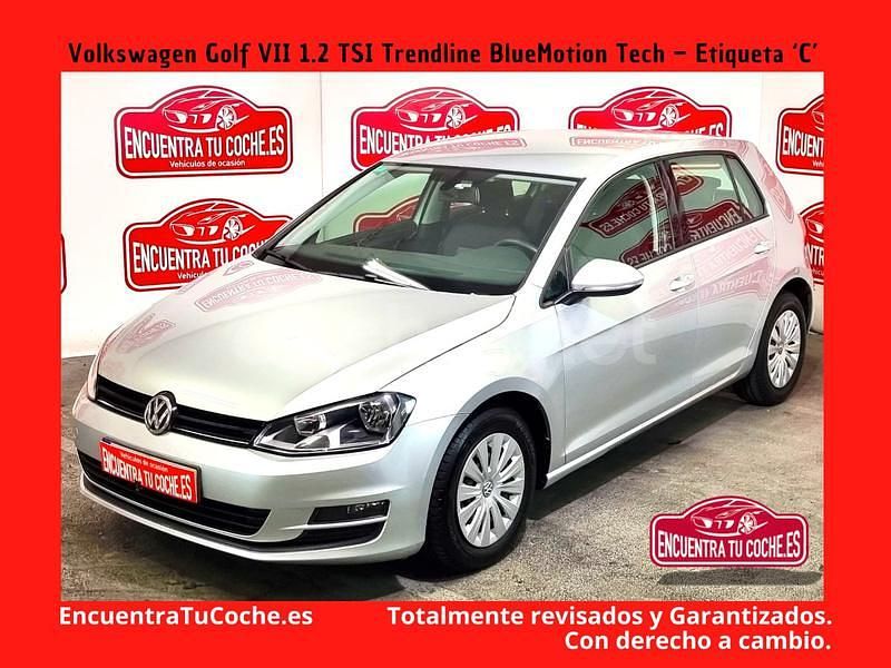 Gris claro Usado 2013 VW Golf VII Trendline Berlina | 11.500 € (Precio justo) - Imagen 1/4