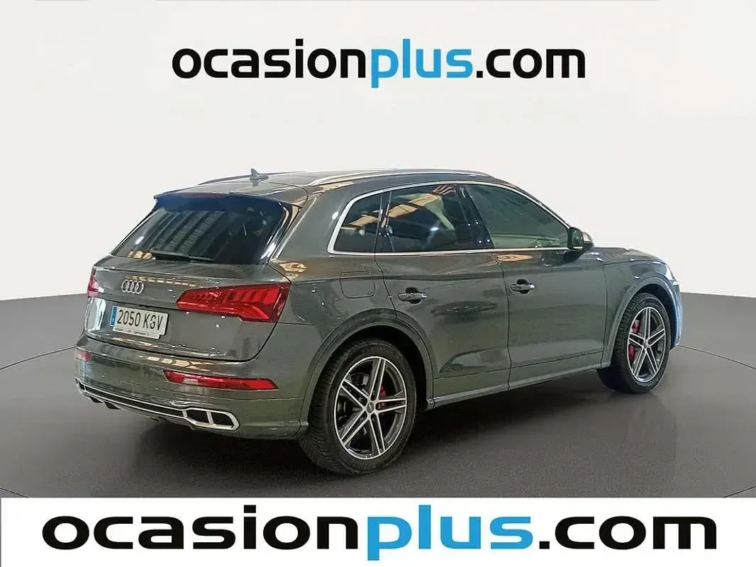 Usado Audi SQ5 S-Line 354 CV (260 kW) 2018 Gris SUV