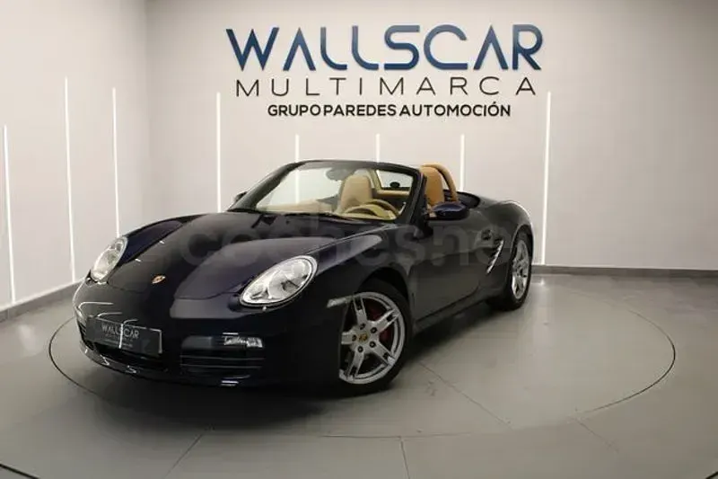 Usado Porsche Boxster S 280 CV (205 kW) 2006 Azul Descapotable